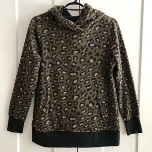 Fox Racing, Daredevil, Cheetah Print, Hoodie, Sweatshirt, Size S, Good Condition